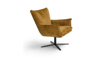 Bree's New World Draaifauteuil Gaucho Gold