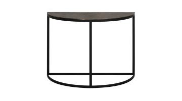 Light & Living Bijzettafel Peto Antiek Brons-Zwart 100 cm
