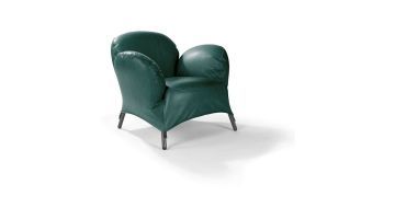 Label Fauteuil Bobo Leder