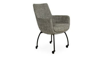 House of Dutchz Eetkamerstoel met Arm 2205 Olive