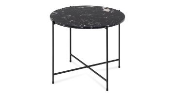 Trendhopper Bijzettafel Alinda Marmer Zwart