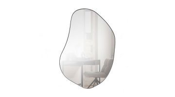 WOOOD Spiegel Romee Metaal Zwart