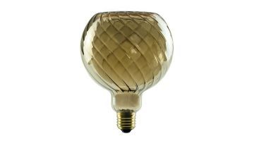 Segula Lichtbron Globe - twisted smokey grey