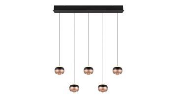 Trio Hanglamp Orbit lichtbalk - 5L