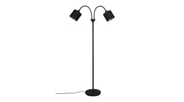 Trio Vloerlamp Tommy - matzwart