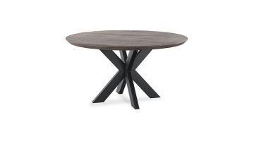 Pronto Wonen Eettafel Tavolo Eiken Grafiet 140 cm