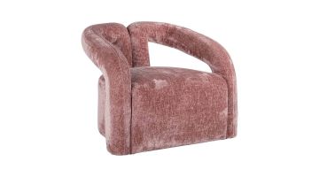 Richmond Interiors Fauteuil Dana Rose Chenille