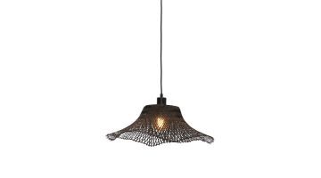 Good&Mojo Hanglamp Ibiza Zwart Ø 50 cm