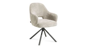 Henders & Hazel Eetkamerstoel Nikolas Draaibaar Champagne