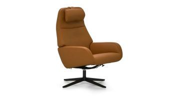 Montèl Draaifauteuil Vision Uni Cognac