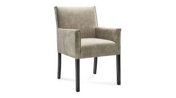 Pronto Wonen Eetkamerstoel met Arm Avanza Sand