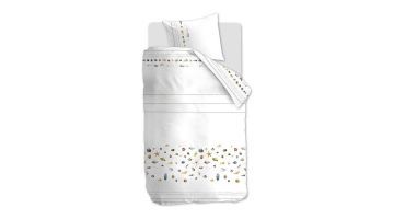 Marjolein Bastin Dekbedovertrek Shellfish White