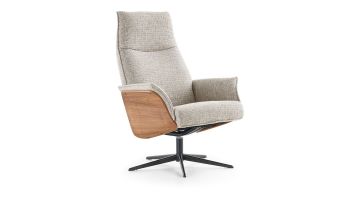 Baenks Draaifauteuil Orchard Road - Clay