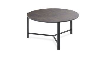 INHOUSE Salontafel Montona HPL Grijs 60 cm