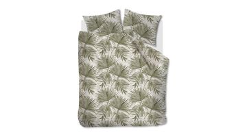 Ariadne at Home Dekbedovertrek Leafs Natural