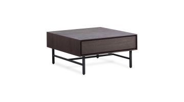 Pronto Wonen Salontafel Belvio Dark Oak Veneer 1 Lade