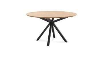 Pronto Wonen Eettafel Belvio Light Oak Veneer 140 cm