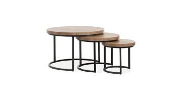 Salontafelset Oltia - set van 3