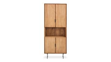 Pronto Wonen Boekenkast Aska Teak Open Vak