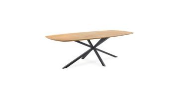 Pronto Wonen Eettafel Aska Deens Ovaal Teak Naturel 260x110 cm