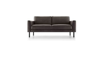 Baenks 3,5-Zitsbank Lord Street - bruin leder