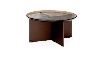 Rolf Benz Bijzettafel Kio 970 brons 60cm