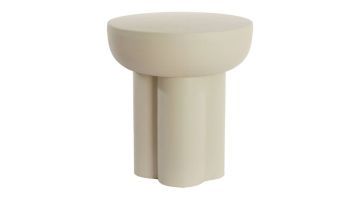 Light & Living Bijzettafel Mikola Crème 