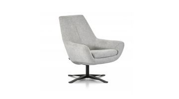 Montèl Draaifauteuil Charles Laag Lichtgrijs