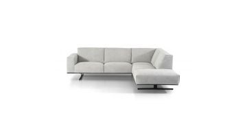 Montèl Hoekbank Caesar Lichtgrijs