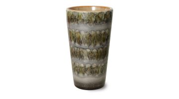 HKLIVING Latte Mug Fern 70s Ceramics