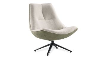 INHOUSE Draaifauteuil Monzone Duo Hoog