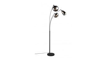 Trio Vloerlamp Lummy Zwart