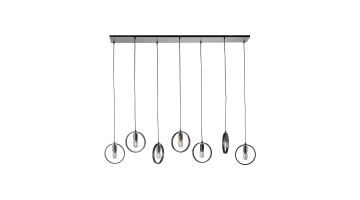 Pronto Wonen Hanglamp Girare 7-Lichts Recht