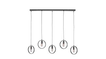 Pronto Wonen Hanglamp Girare 5-Lichts Recht