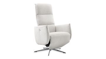 Pronto Wonen Relaxfauteuil Moio Lichtgrijs M