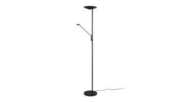 Trio Vloerlamp Birger mat zwart