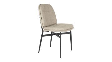 Dutchbone Eetkamerstoel Jade Beige