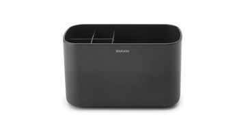 Brabantia ReNew badkamer caddy, donkergrijs, met een compact en stijlvol ontwerp
