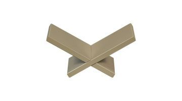 Boekenstandaard Jet van WOOOD in de kleur mud, gemaakt van grenen, met een strak en minimalistisch design.