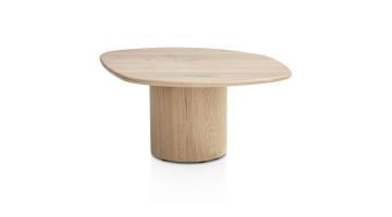 Salontafel Palma in massief eiken, vooraanzicht