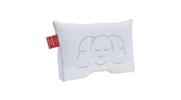 Silvana Support Royale kussen vooraanzicht. De rode variant (extra zacht).