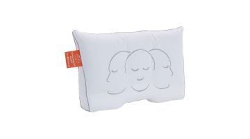 Silvana Support Royale kussen vooraanzicht. De oranje variant (extra zacht).