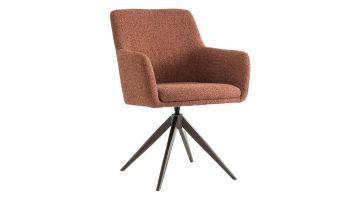 INHOUSE Eetkamerstoel met 360° Terugdraaimechanisme Vinta