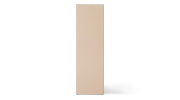 HKLIVING Pilaar Spiegel Nude M in frontaal aanzicht, volledig zichtbaar met strakke nude afwerking.