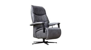 Relaxfauteuil Landing met hoge rugleuning en comfortabele brede zitting