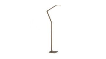 Samsky vloerlamp in brons met slank en verstelbaar design