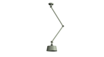 Tonone Bolt Ceiling plafondlamp met twee verstelbare armen in groen gepoedercoat staal