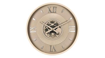 Pronto Wonen Klok Nimar Metaal Taupe Open Dessin 54 - 60 cm
