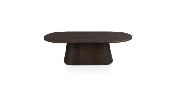 Henders & Hazel Ravello salontafel basalt 120x60 cm vooraanzicht