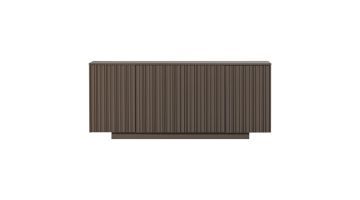 WOOOD Nova dressoir truffelbruin 200 cm vooraanzicht